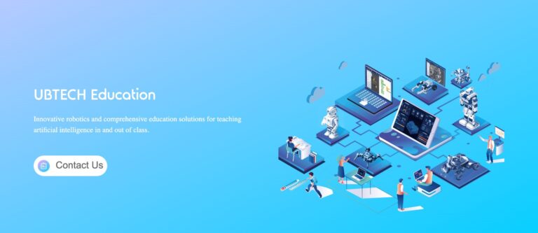 UBTECH Education: sınıfta ve sınıf dışında yapay zekâ öğretimi için robotlar ve eğitim çözümleri çizimi